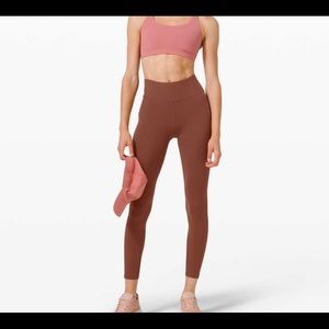 LULULEMON INVIGORATE HIGH RISE 25” ancient copper